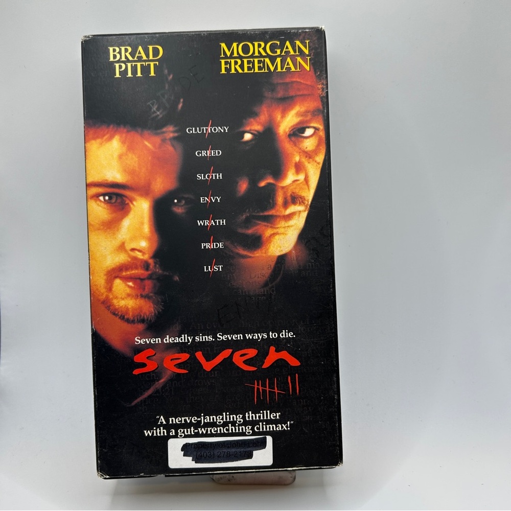 Seven VHS Tape